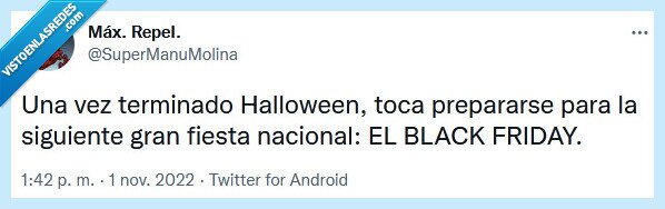black friday,halloween,fiesta,nacional