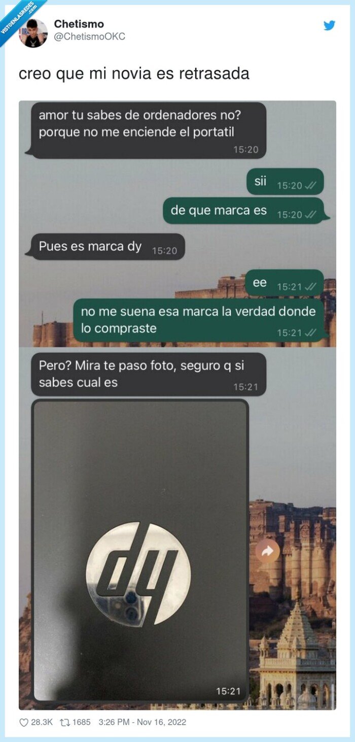 novia,hp,ordenador,portatil