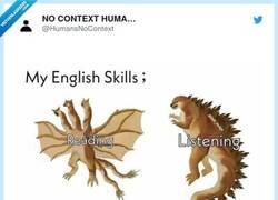 Enlace a Mi nivel de inglés, bien de reading pero el speaking... por @HumansNoContext