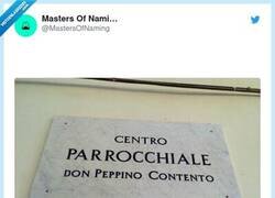 Enlace a Gran persona, Don Peppino Contento, por @MastersOfNaming