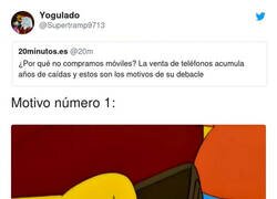 Enlace a Qué cosa ¿eh? No podemos comprar móviles nuevos, ni coches nuevos, ni casas nuevas…, por @Supertramp9713