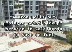 Enlace a Amazon pone un único punto de recogida en California para ahorrar combustible y pasa esto, por @wallstwolverine