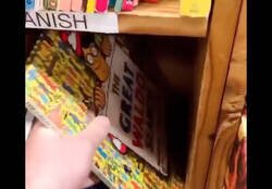 Enlace a Hay que tener muy mala leche para hacer esto con un libro de Wally y atormentar así a los niños