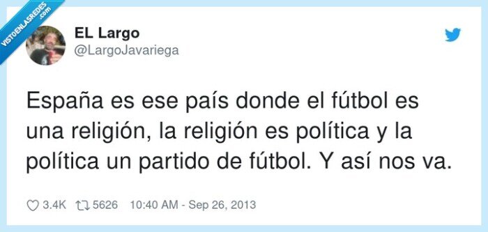 religión,política,españa,fútbol,partido