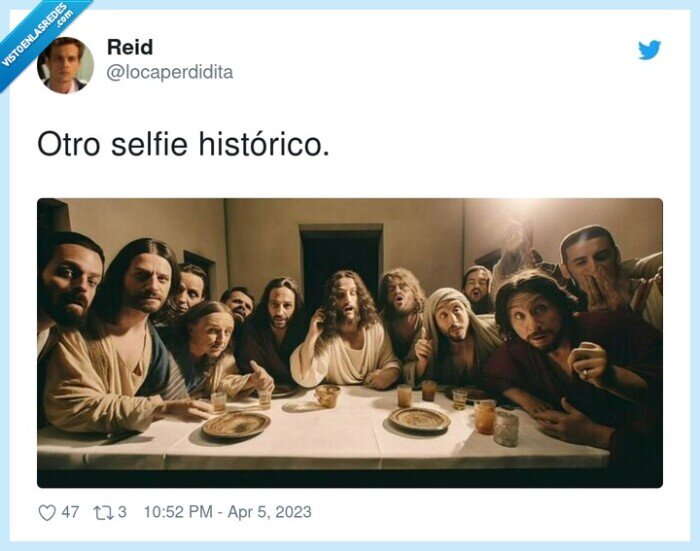histórico,selfie,ia,jesus,judas,ultima cena