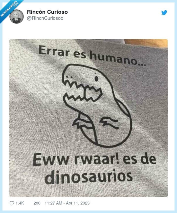 errar,humanos,dinosaurios