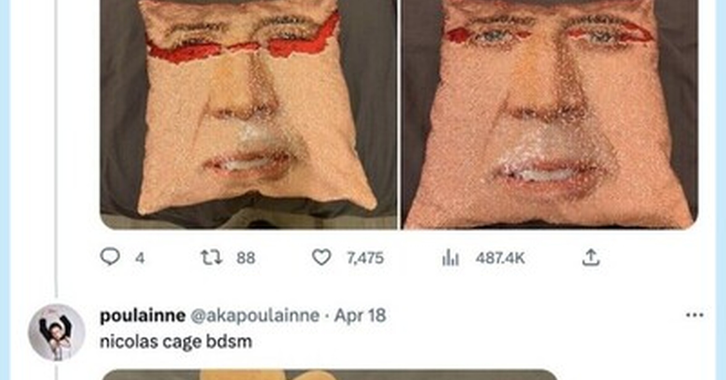 Cojin nicolas cage on sale
