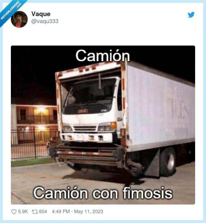 camion,fimosis