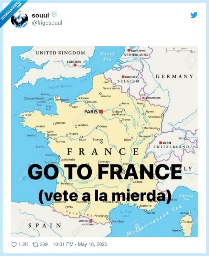 1421928 - Go to France, por @frigosouul