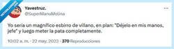 Enlace a Es un deber del masilla por @supermanumolina