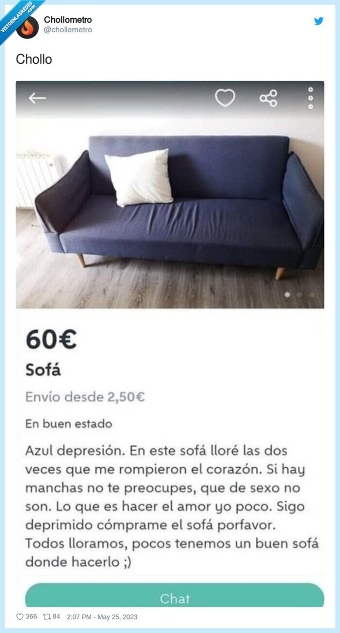 sofa,depresión,azul