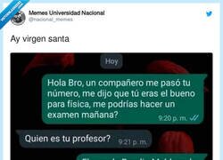 Enlace a Qué cabronazo el que te pasara el teléfono, por @nacional_memes