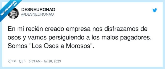 1450684 - Los Osos a Morosos, por @DESNEURONAO