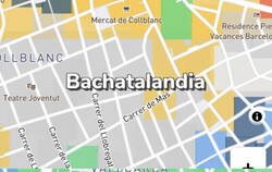 Enlace a Un mapa intractivo de Barcelona donde los guiris ponen nombres a los barrios, y es brutal