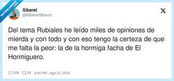 Enlace a Ya está tardando, por @SiberetSiberet