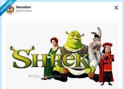 Enlace a Shrek, por @Memakker
