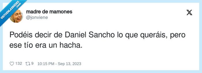 daniel sancho,hacha