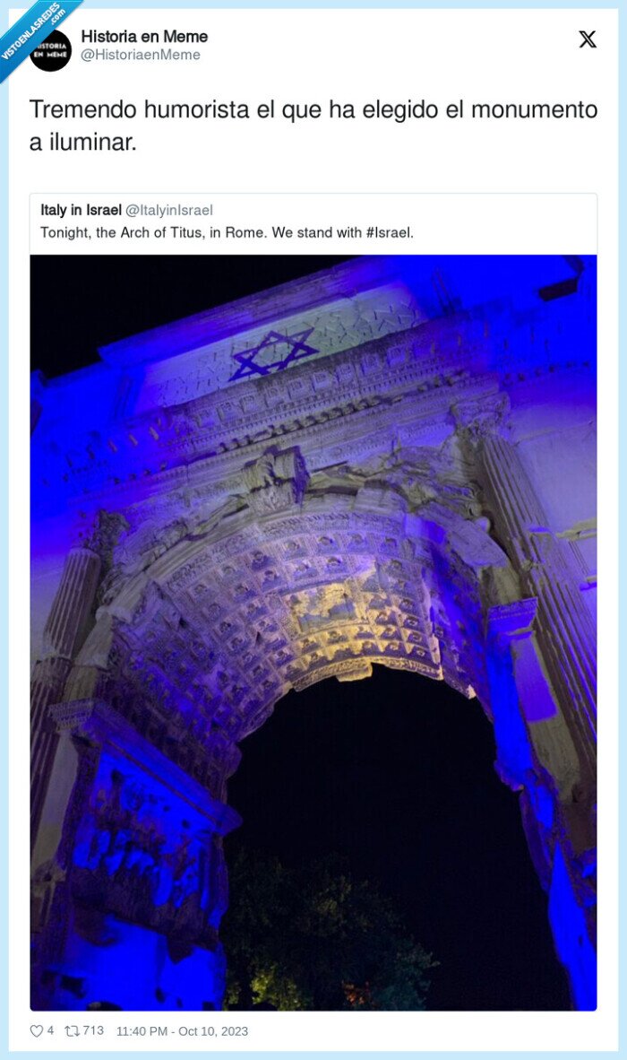 1471316 - El Arco de Tito es un homenaje a las victorias del emperador romano Tito contra los judíos y la destrucción casi total de Jerusalén