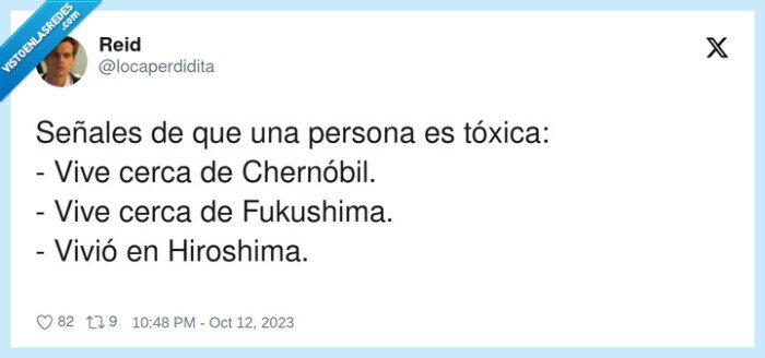 chernóbil,fukushima,hiroshima,señales,persona tóxica