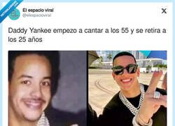 Enlace a Daddy Yankee es otro Benjamin Button, por @elespacioviral