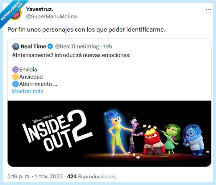 inside out,personajes,nuevos