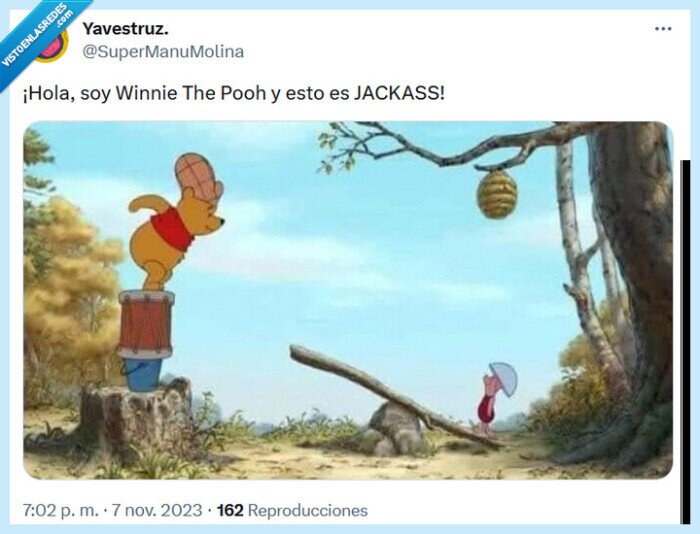 winnie the pooh,jackass