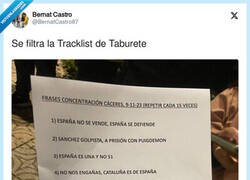 Enlace a Se filtra la Tracklist de Taburete, por @BernatCastro87