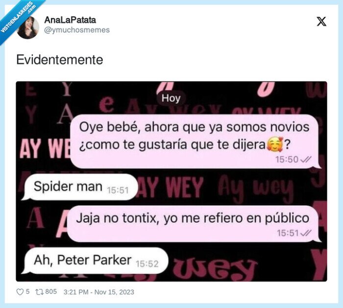 peter parker,spiderman,conversacion