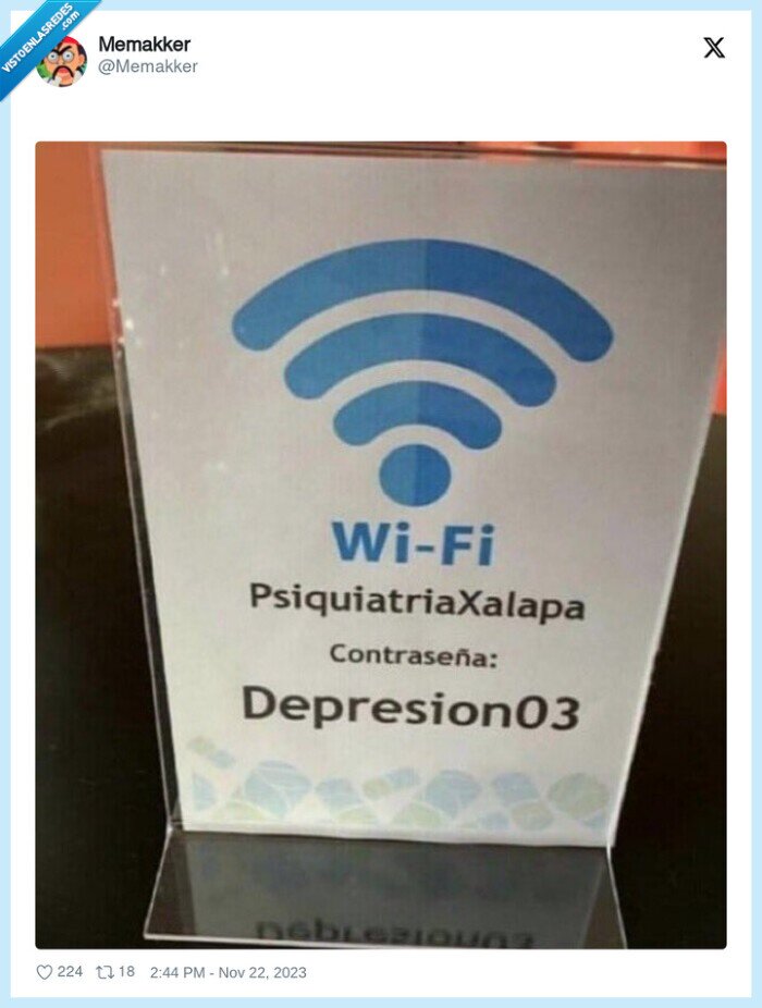 psiquiatra,depresion,wifi,clave