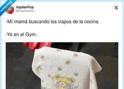 Enlace a El más malote del gym, por @Capitanplop