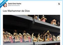 Enlace a Las figuritas del Belén, los Warhammer de Dios, por @darioemehache