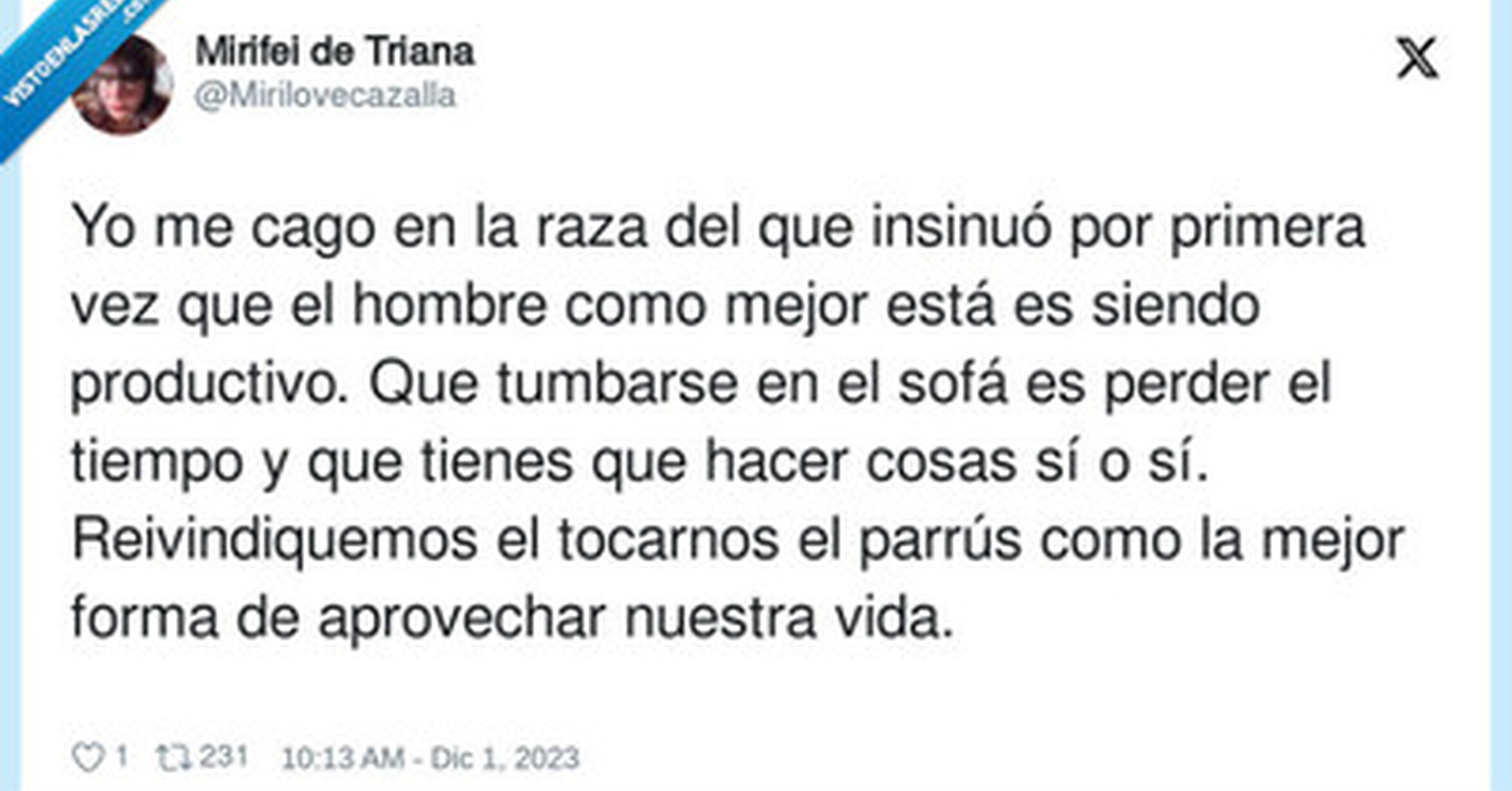 VEF > Visto en las Redes > Menudo listillo debía ser, por @Mirilovecazalla
