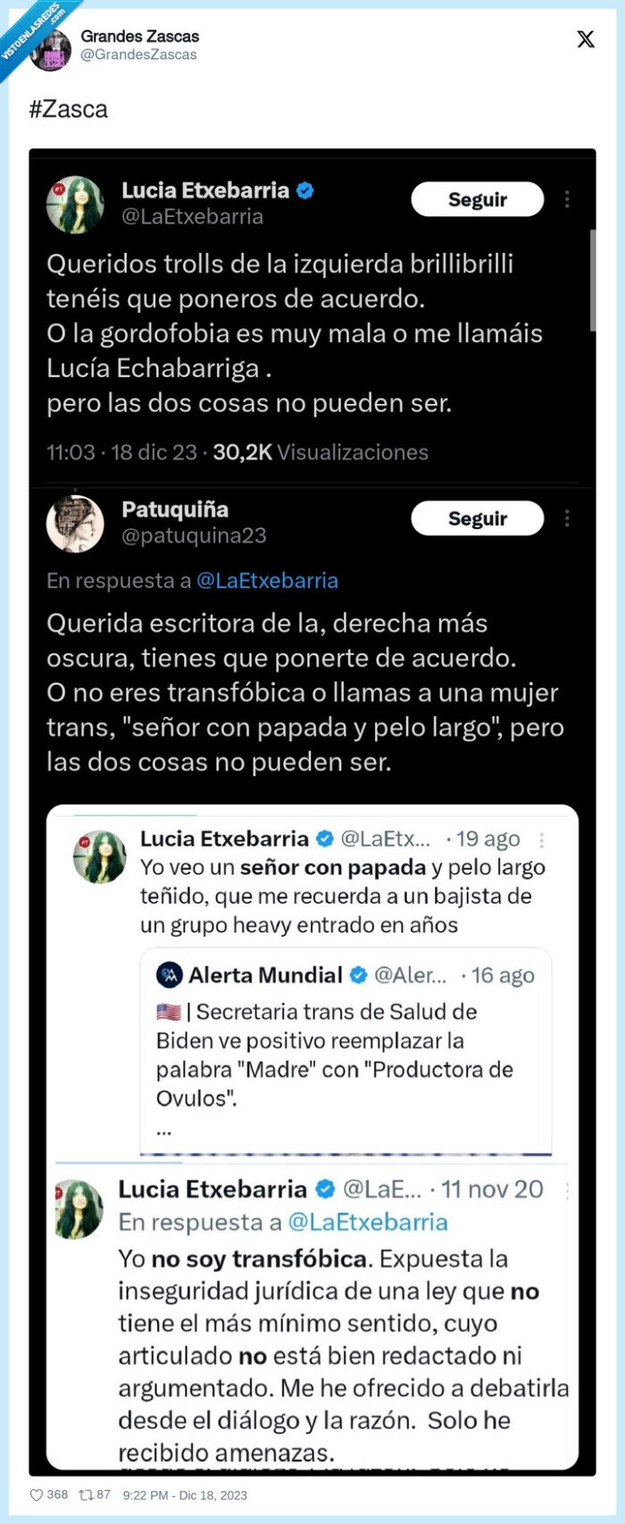 1497545 - Lucía Etxebarría es experta en comerse autozascas