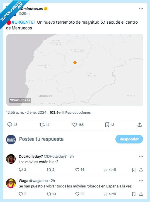 1506316 - Terremoto en Marruecos y todo el mundo piensa lo mismo