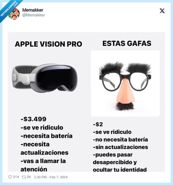 comparativa,apple vision pro
