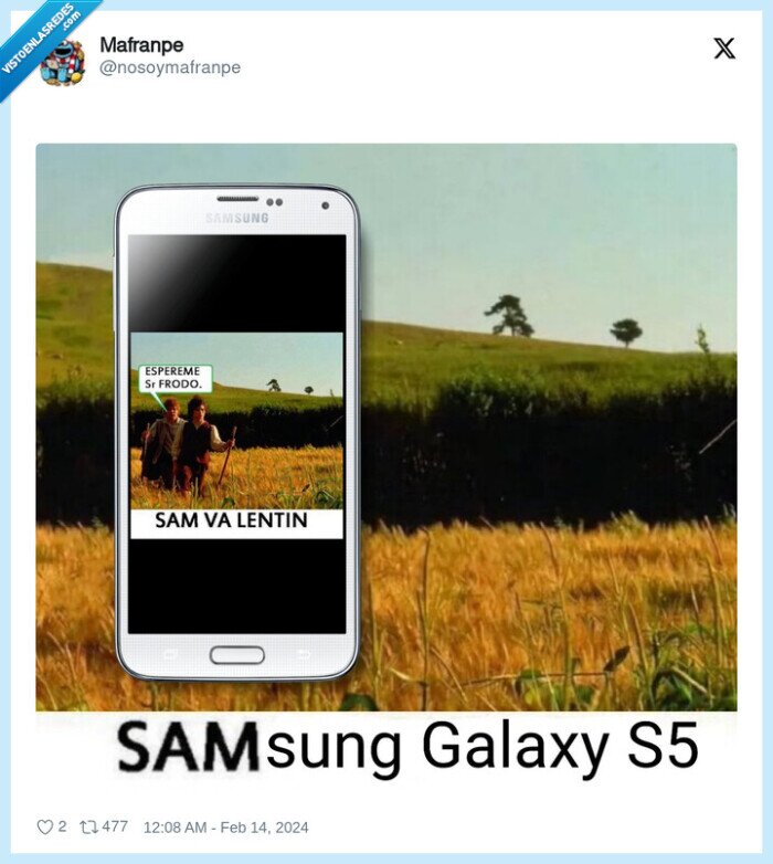 1532895 - Samsung Galaxy S5, por @nosoymafranpe