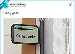 Enlace a Calle Juela, por @MastersOfNaming