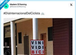 Enlace a Vini vidi BICI, por @MastersOfNaming