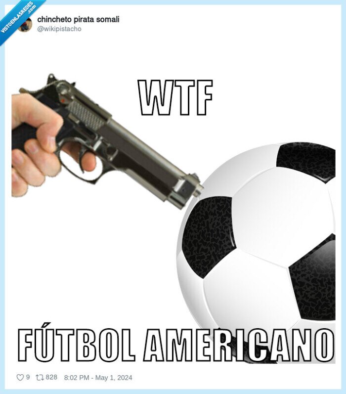 1574384 - Así me imagino el fútbol americano, por @wikipistacho