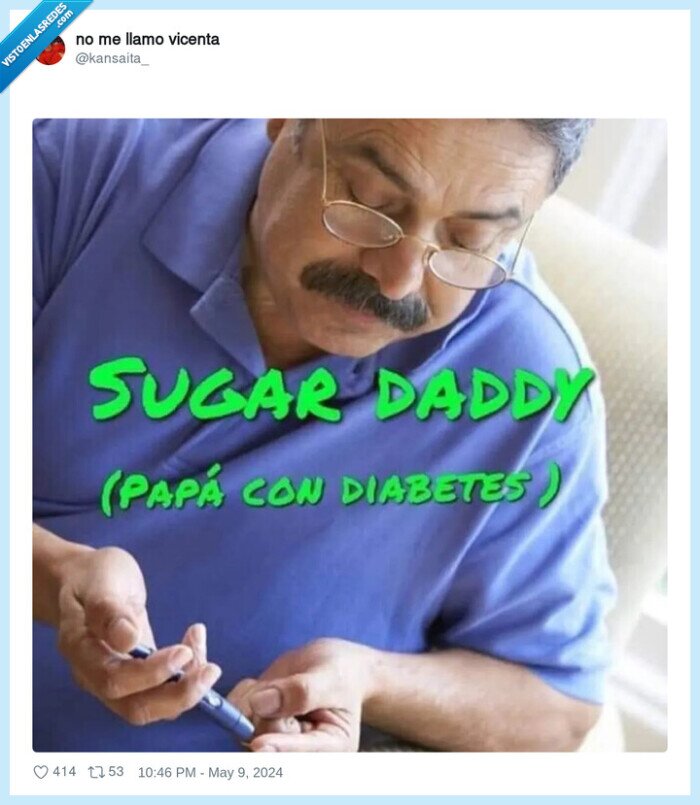 sugar daddy,diabetes,papa