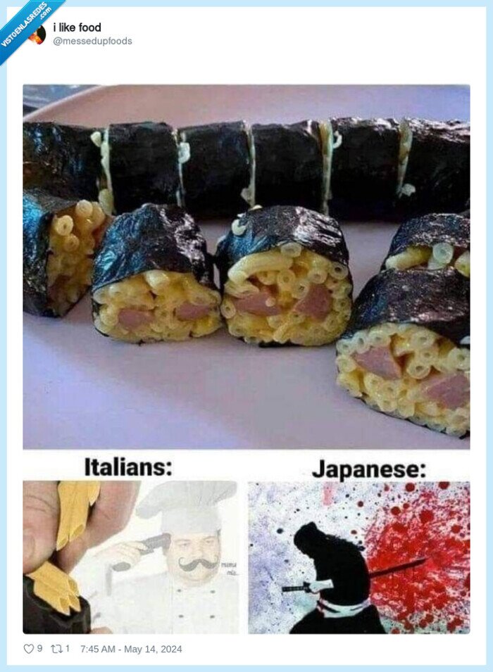 pasta,sushi,italia,japon,cocinar