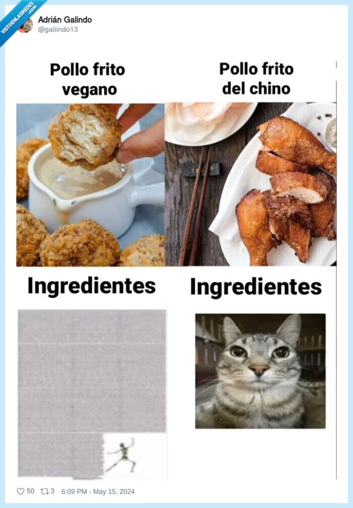 receta,pollo,vegano,chino,gatos