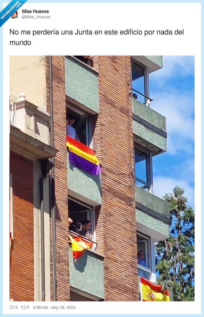 banderas,edificio,junta,balcones