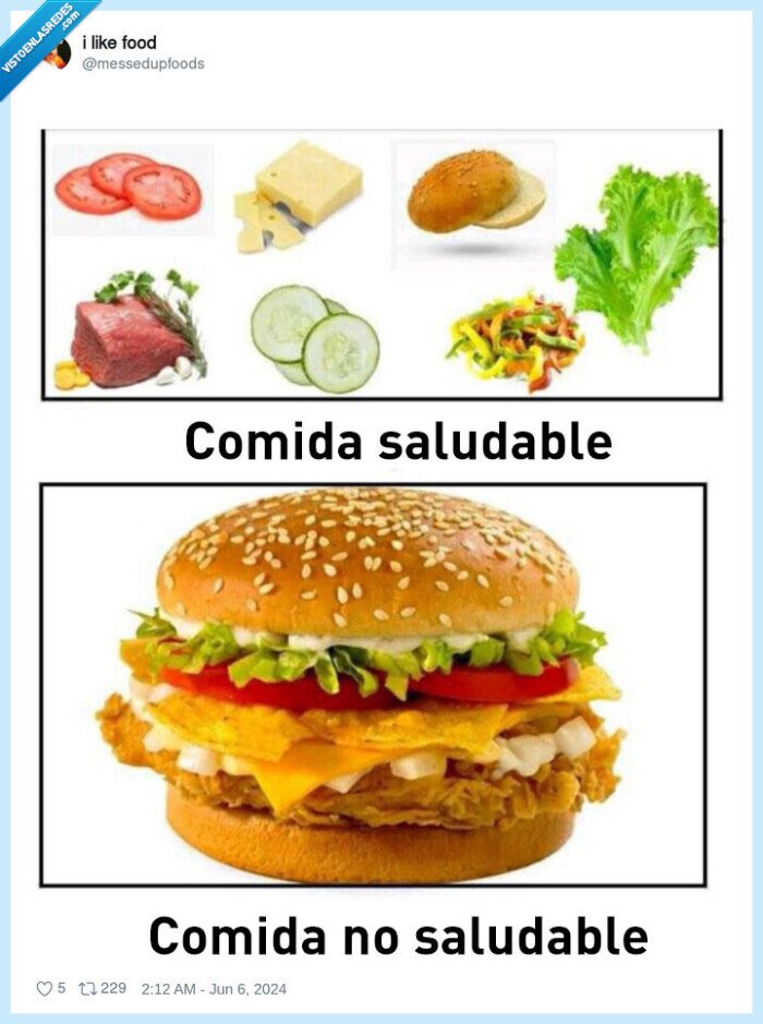 hamburguesa,saludable,separados,alimentos