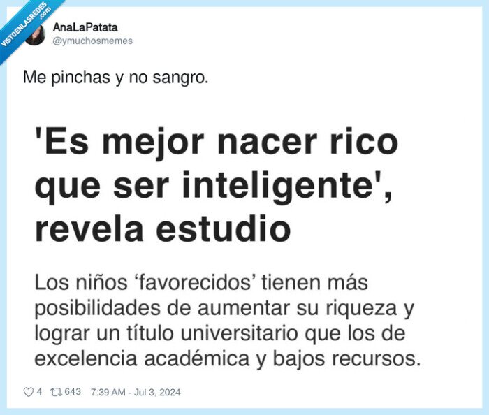 nacer,rico,inteligente,estudio