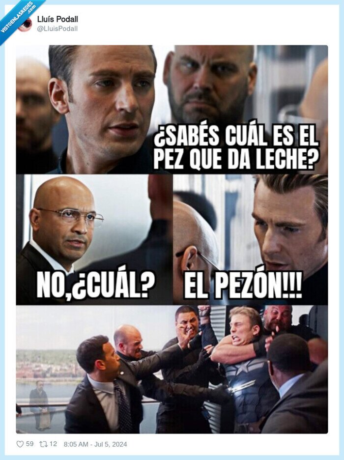 humor,capitan america,pezon,leche