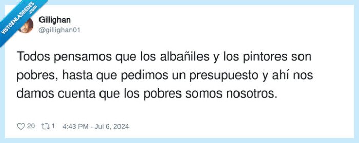 presupuesto,albañiles,pintores,pobres