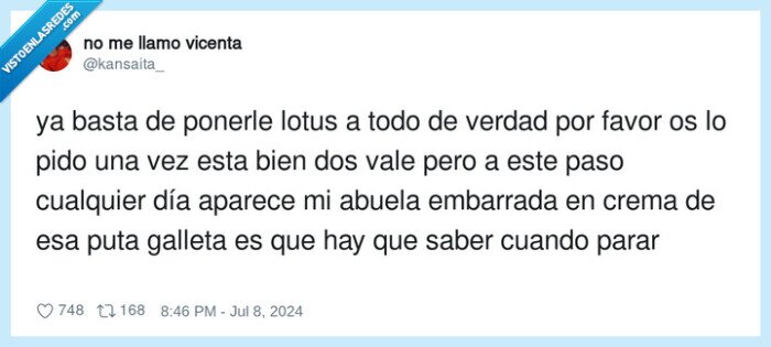 lotus,salado,dulce,galleta