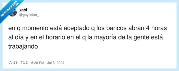 trabajo,aceptado,horas de apertura,bancos