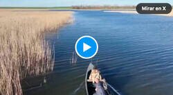 Enlace a Un drone ruso estaba vigilando a unos pescadores ucranianos y los tipos se defendieron tirándole pescados
